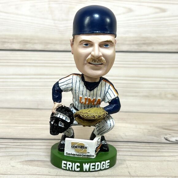 ERIC WEDGE Bobblehead LIMA LOCOS Baseball Catcher RARE 2003 SGA -Indians Manager - Picture 2 of 15
